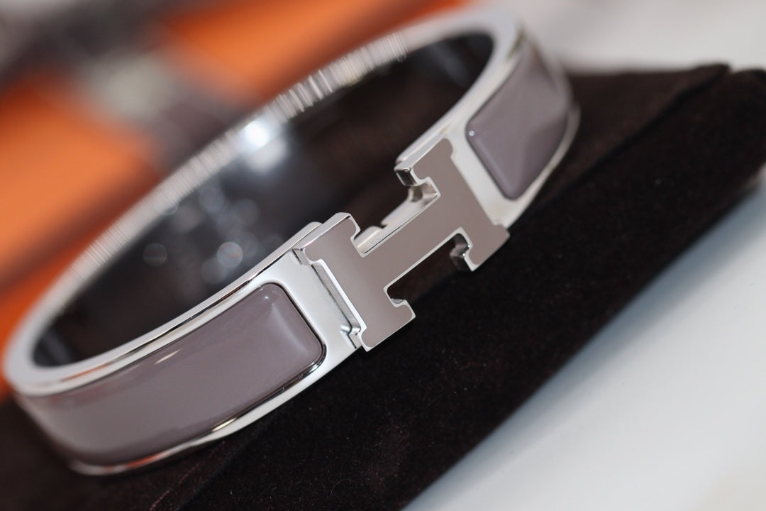 [moco jewelrys]H BRACELET 12MM BROWN