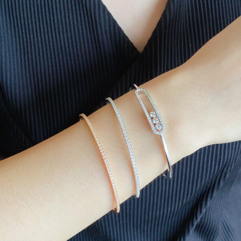 ??Loco?¡¥MINI DIAMOND TENNIS BRACELET