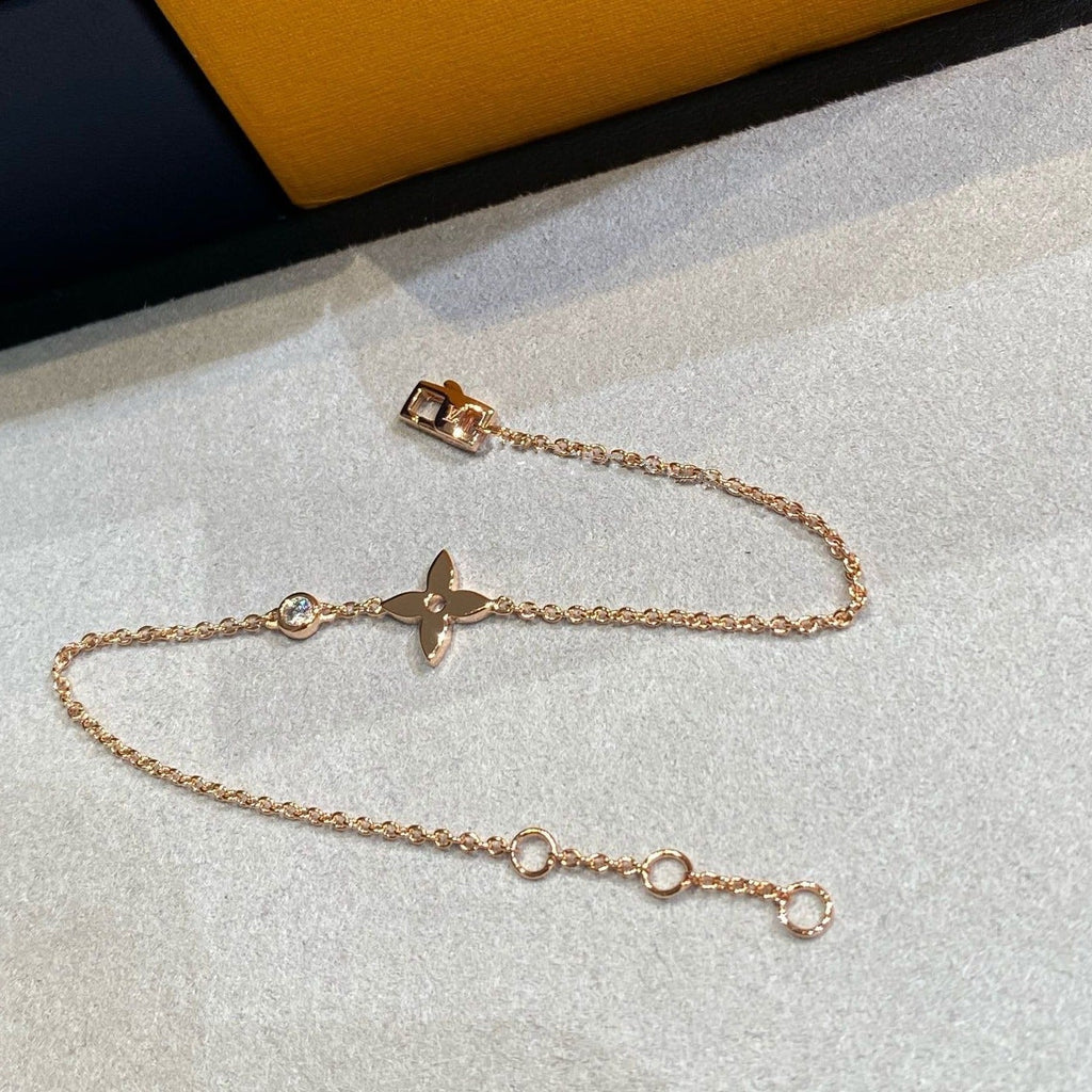 ??Loco?¡¥STAR DIAMOND PINK GOLD BRACELET
