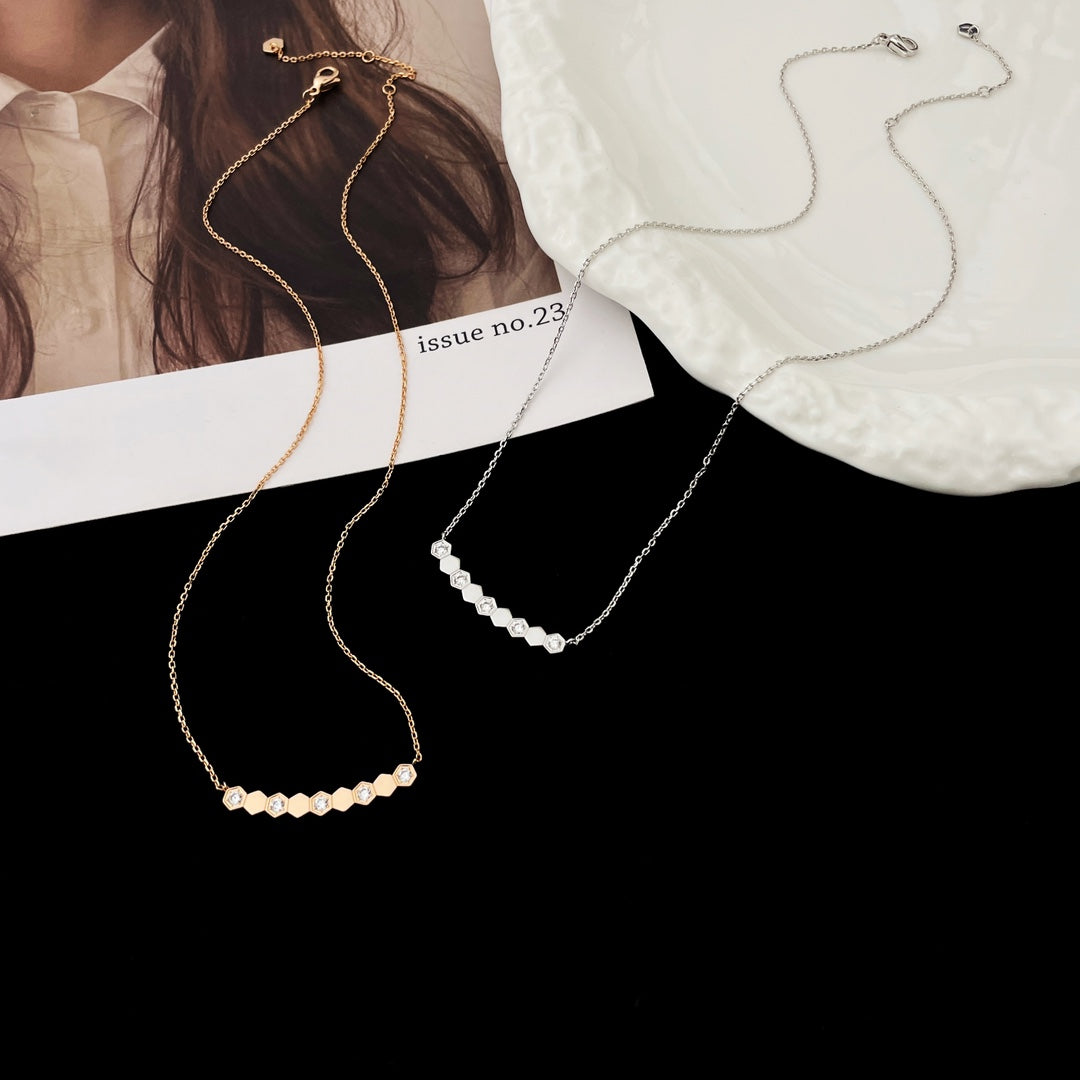 [moco jewelrys]BEE MY LOVE DIAMANT-KETTE