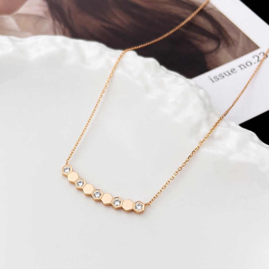 [moco jewelrys]BEE MY LOVE DIAMANT-KETTE