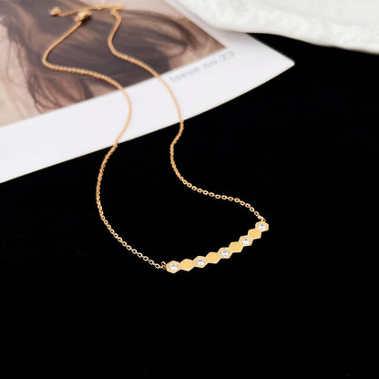 [moco jewelrys]BEE MY LOVE DIAMANT-KETTE