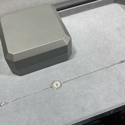 [moco jewelrys]LUCKY MOVE DIAMOND PAVED BRACELET