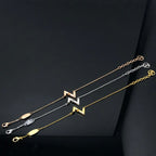 ??Loco?¡¥VOLT LV LOGO BRACELET