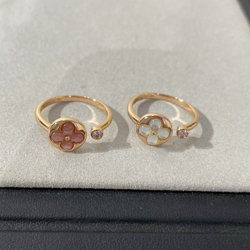 ??Loco?¡¥SUN 1 DIAMOND PINK MOP RING