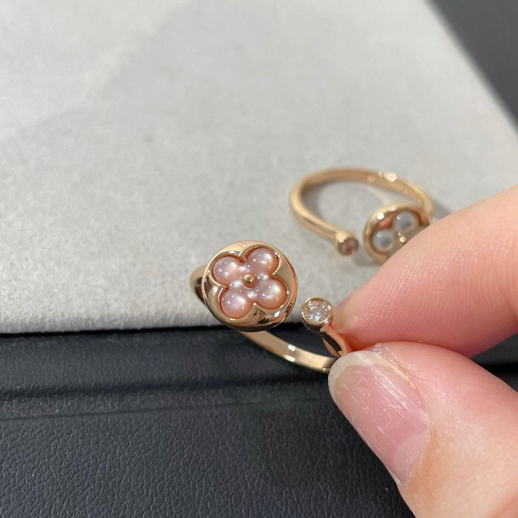 ??Loco?¡¥SUN 1 DIAMOND PINK MOP RING