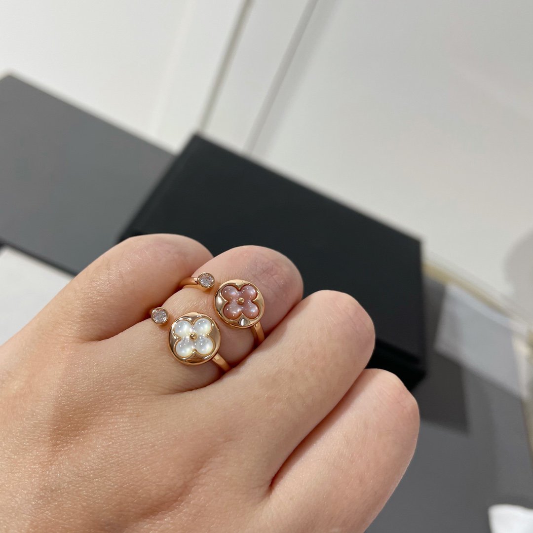 ??Loco?¡¥SUN 1 DIAMOND PINK MOP RING