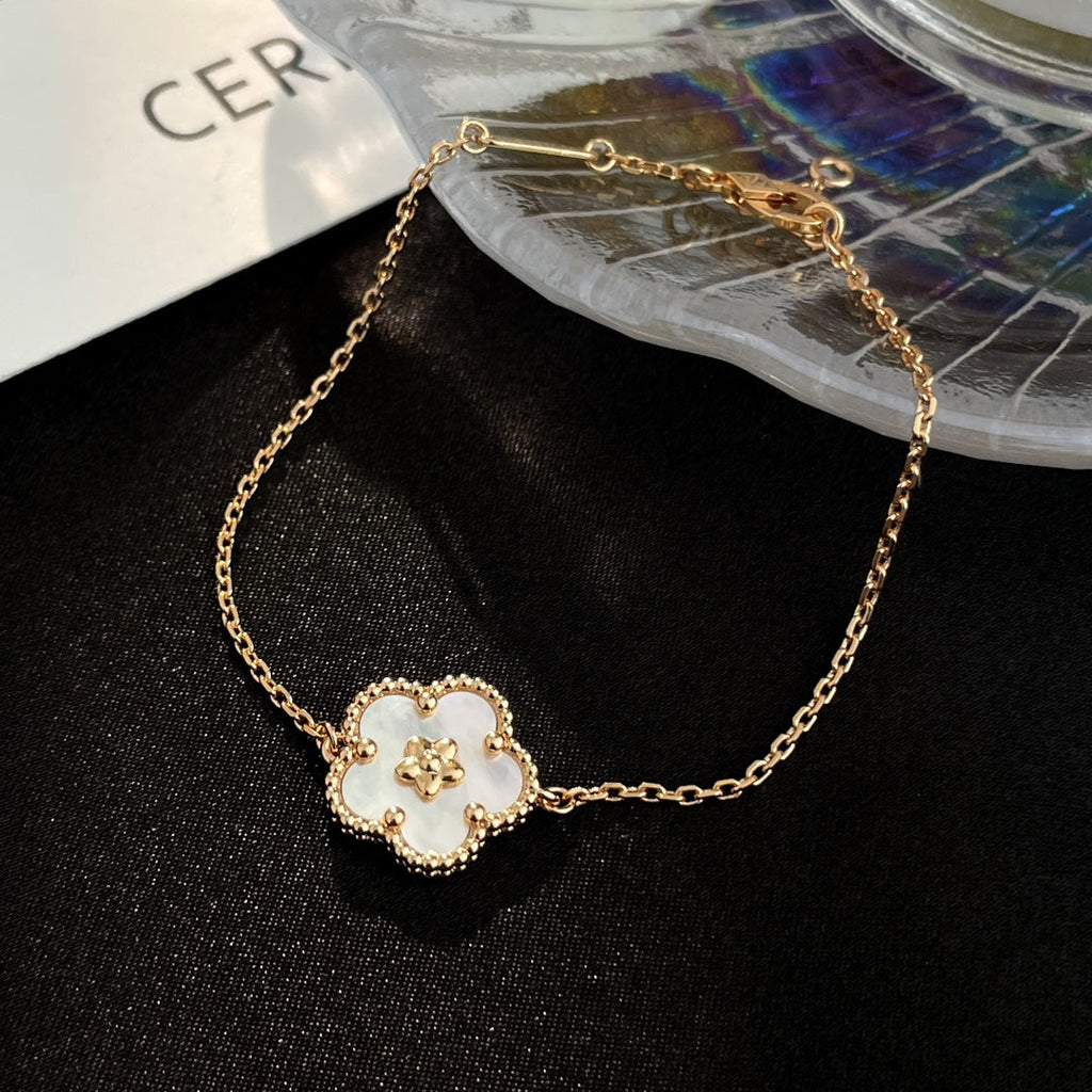 ??Loco?¡¥LUCKY SPRING ROSE GOLD MOP BRACELET