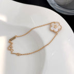 ??Loco?¡¥LUCKY SPRING ROSE GOLD MOP BRACELET