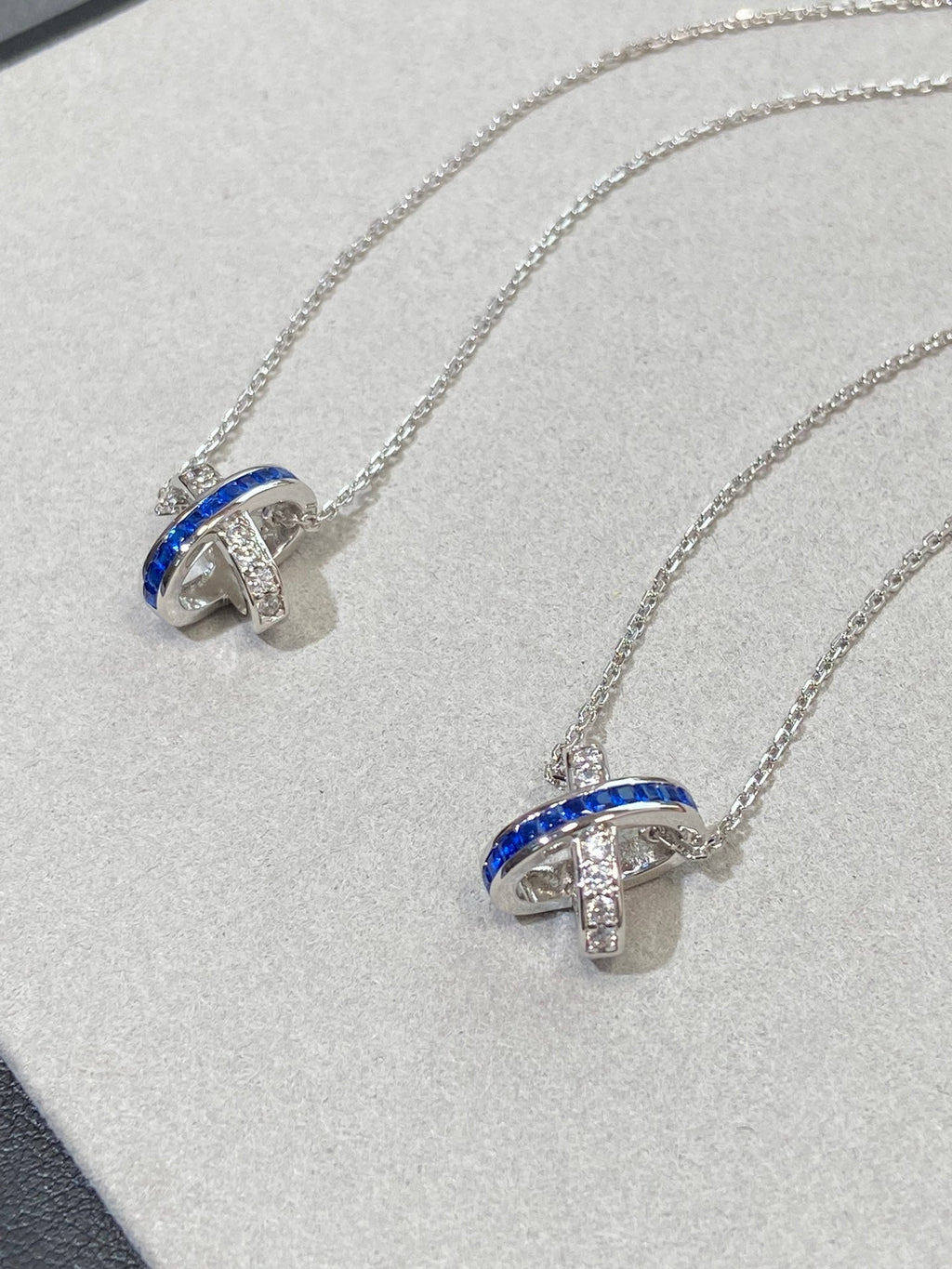 ??Loco?¡¥LIENS DIAMOND SILVER NECKLACE