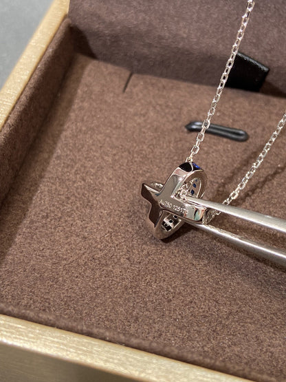 [moco jewelrys]LIENS DIAMANT-SILBERKETTE