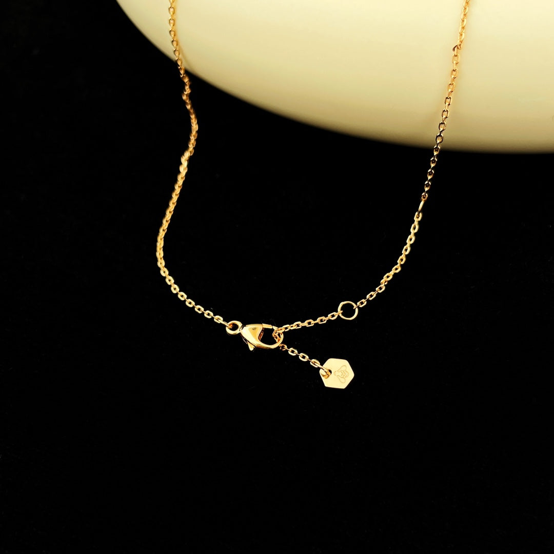 ??Loco?¡¥BEE MINI PEDANT DIAMOND NECKLACE