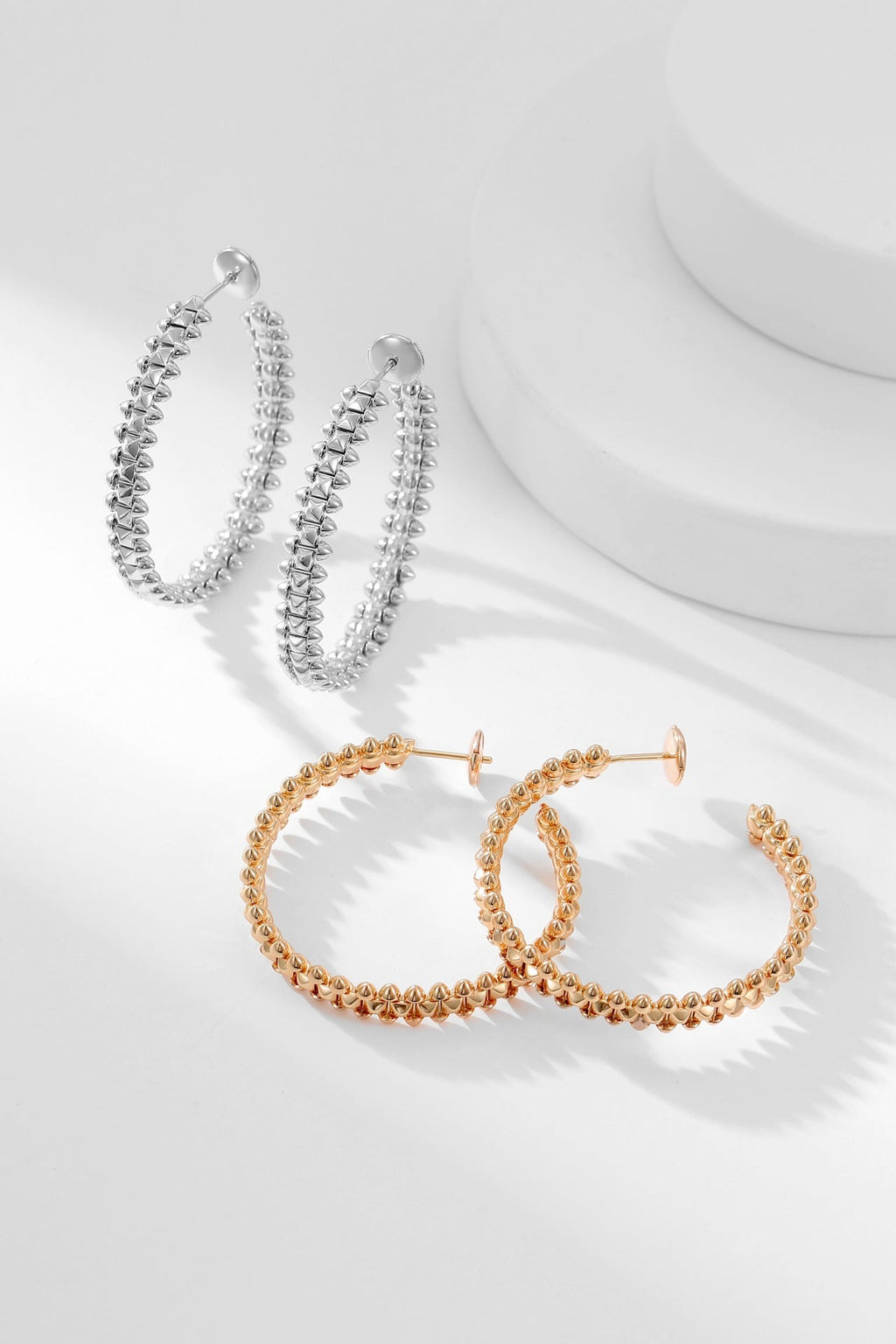 ??Loco?¡¥CLASH HOOP EARRINGS
