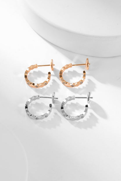 [moco jewellerys]ビーラブ ダイヤモンド フープピアス