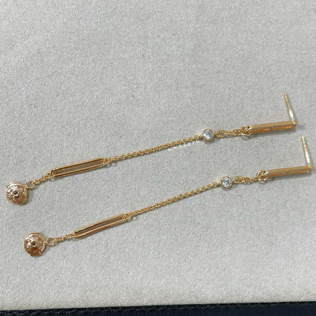 ??Loco?¡¥CHAINE CHAOS DIAMOND DROP EARRINGS