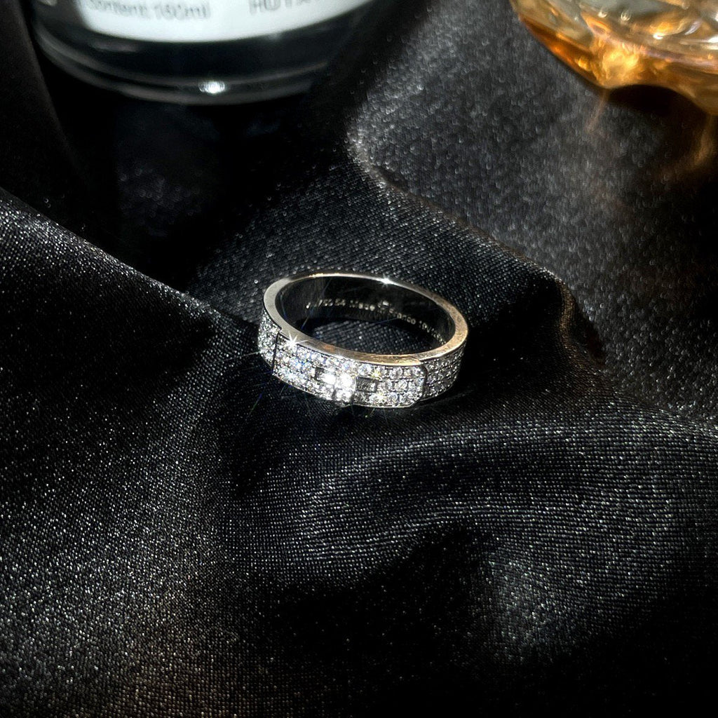 ??Loco?¡¥KELLY SILVER DIAMOND RING