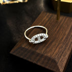 ??Loco?¡¥RONDE SMALL SILVER DIAMOND RING
