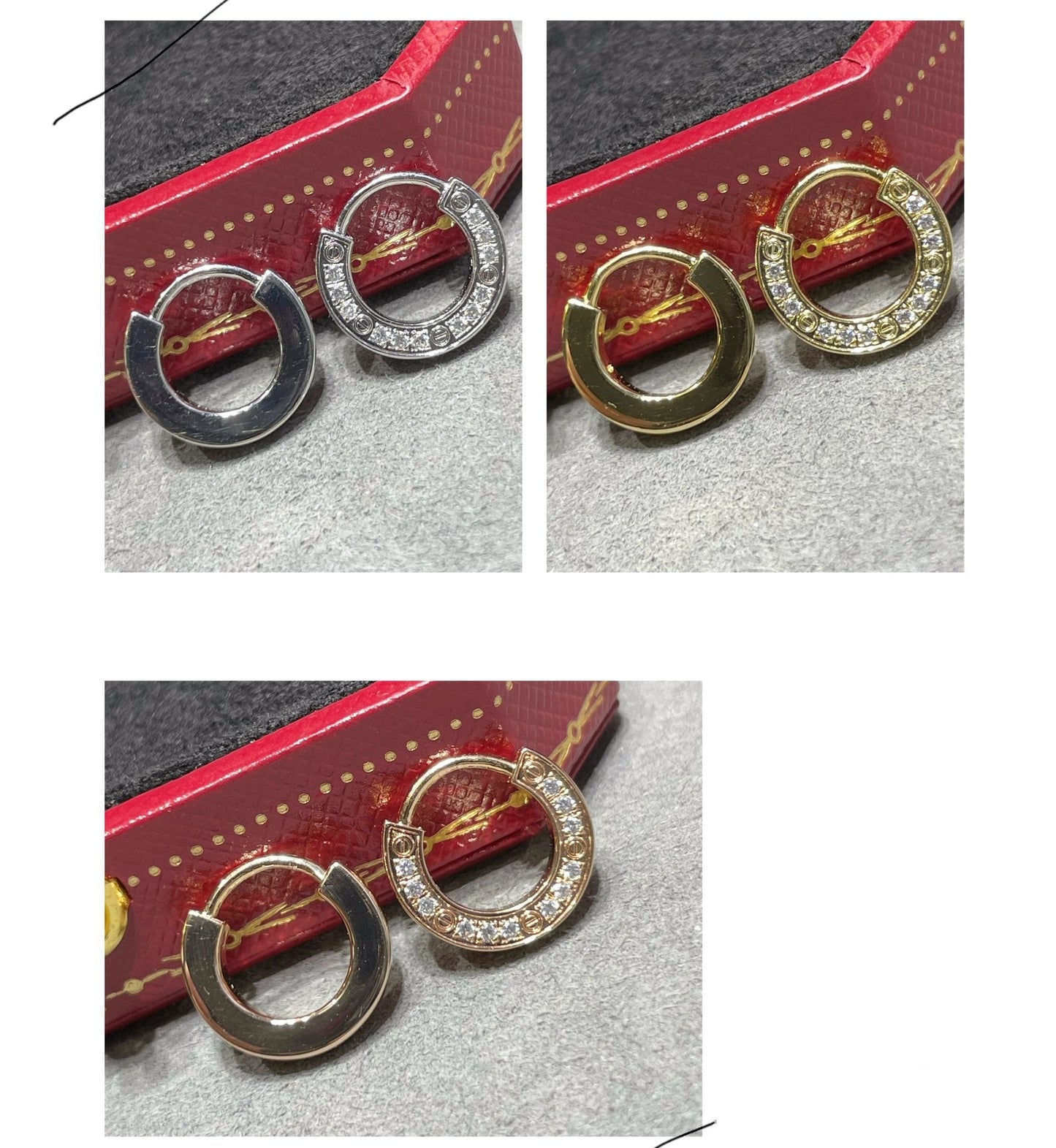 [moco jewellerys]ラブダイヤモンドイヤリング