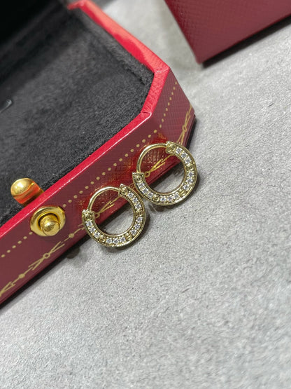 [moco jewellerys]ラブダイヤモンドイヤリング