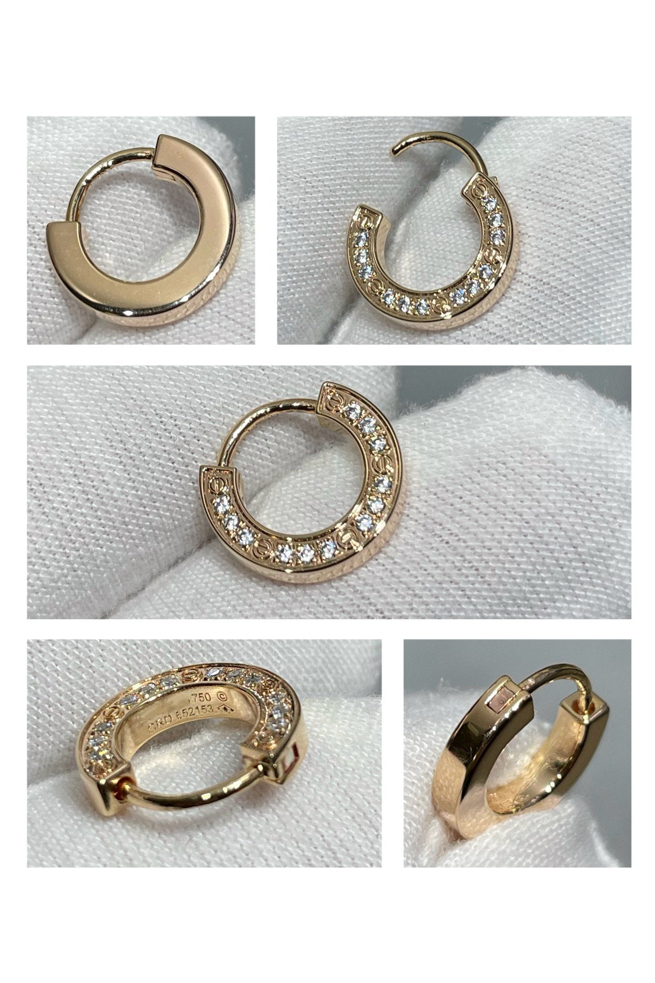 [moco jewellerys]ラブダイヤモンドイヤリング