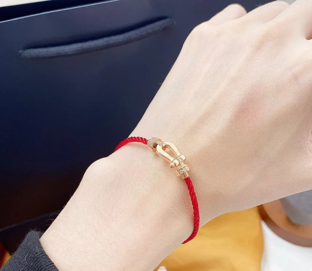 [moco jewelrys]FORCE 10 HALBDIAMANT ROSA GOLD ROTE CORDERI GROSSE UND MITTLERE MODELLE