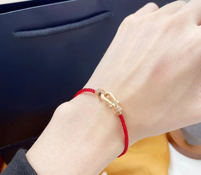 [moco jewelrys]FORCE 10 HALBDIAMANT ROSA GOLD ROTE CORDERI GROSSE UND MITTLERE MODELLE