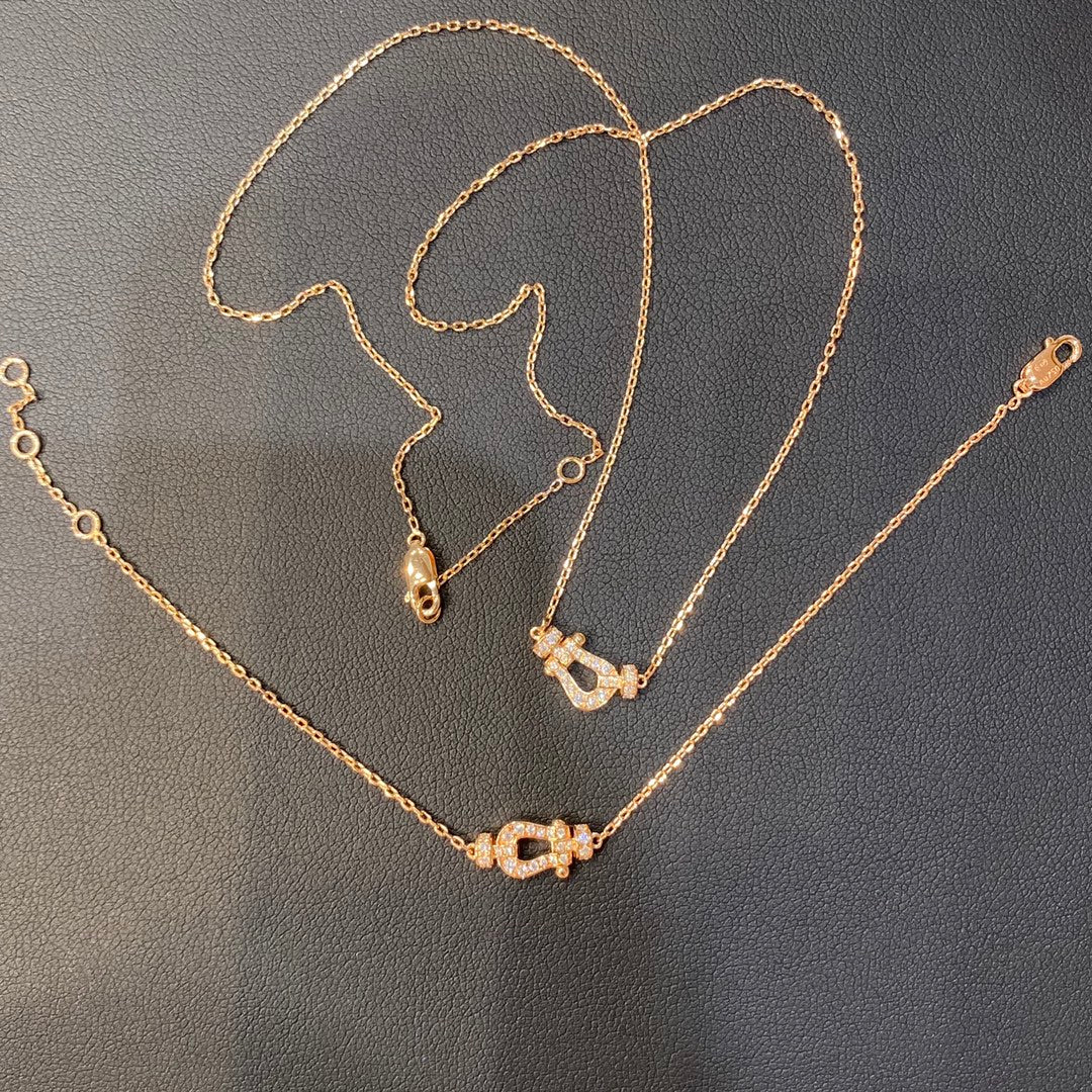 ??Loco?¡¥FORCE 10 DIAMOND PINK GOLD NECKLACE MINI MODEL
