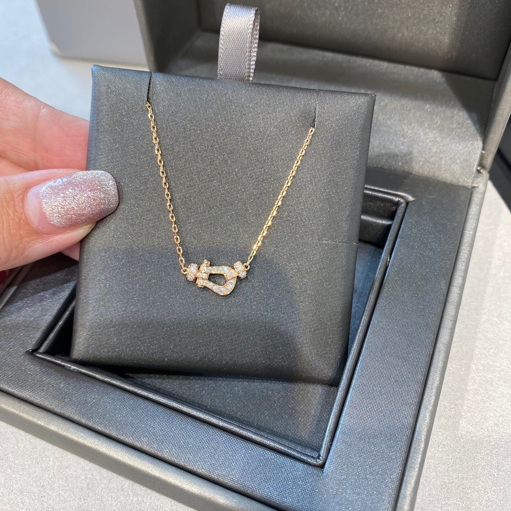 ??Loco?¡¥FORCE 10 DIAMOND PINK GOLD NECKLACE MINI MODEL