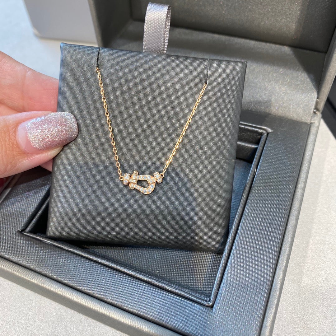 [moco jewellerys]フォース10 ダイヤモンド ピンクゴールド ネックレス ミニモデル