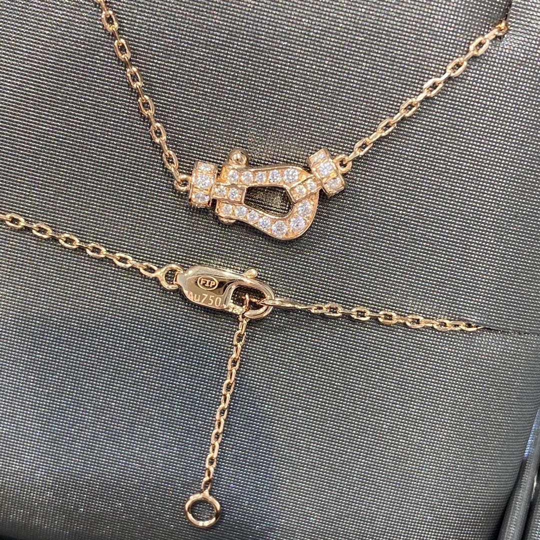 ??Loco?¡¥FORCE 10 DIAMOND PINK GOLD NECKLACE MINI MODEL