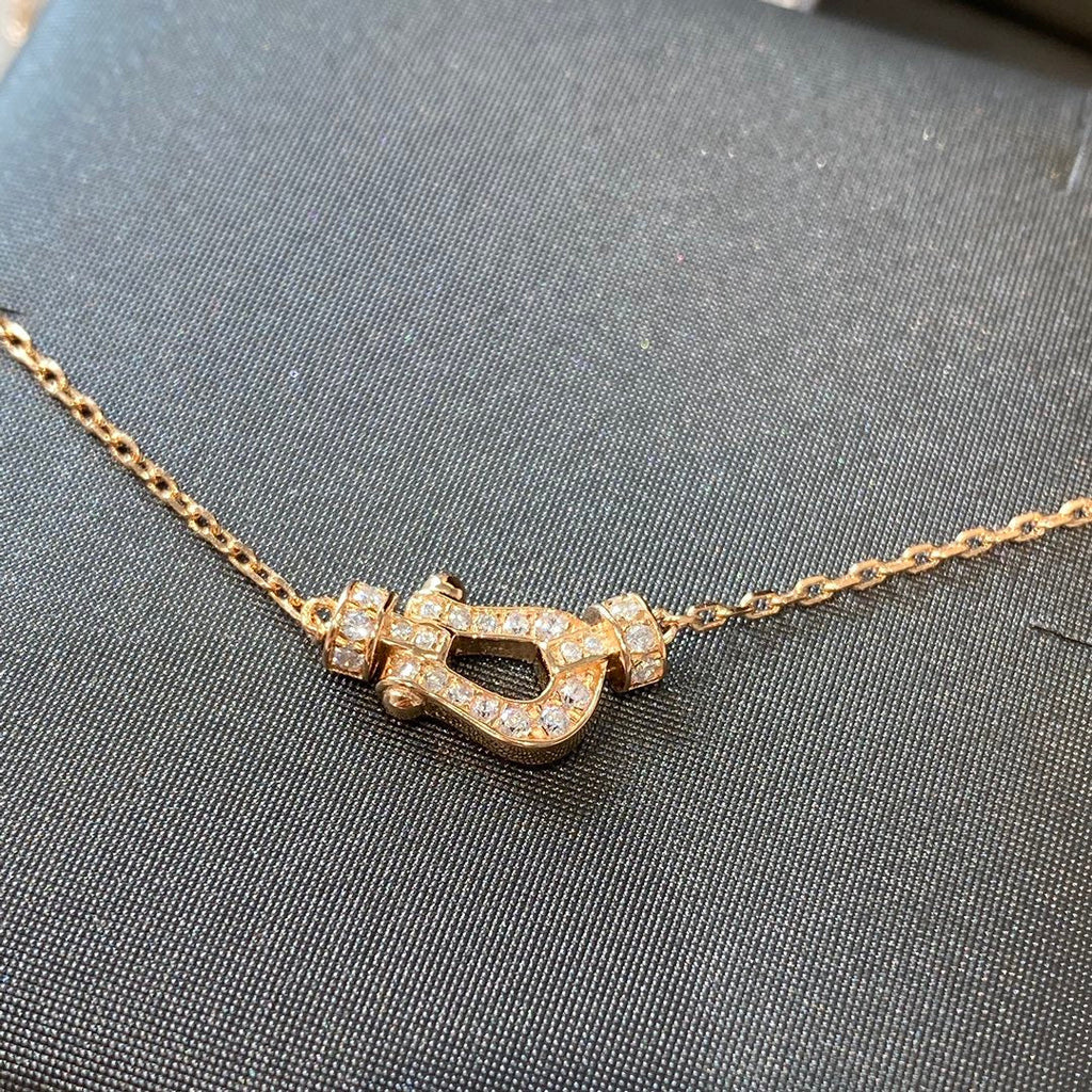 ??Loco?¡¥FORCE 10 DIAMOND PINK GOLD NECKLACE MINI MODEL