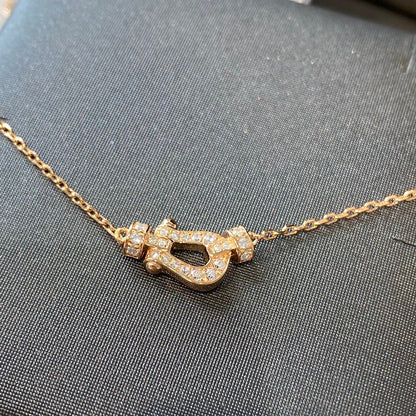 [moco jewellerys]フォース10 ダイヤモンド ピンクゴールド ネックレス ミニモデル