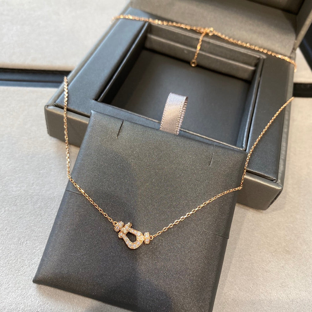 ??Loco?¡¥FORCE 10 DIAMOND PINK GOLD NECKLACE MINI MODEL