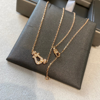 [moco jewellerys]フォース10 ダイヤモンド ピンクゴールド ネックレス ミニモデル