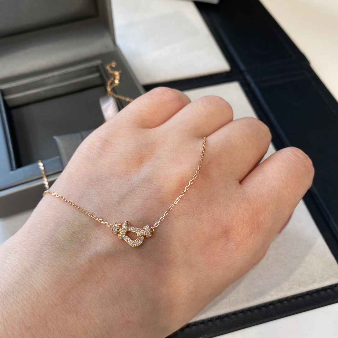 ??Loco?¡¥FORCE 10 DIAMOND PINK GOLD NECKLACE MINI MODEL