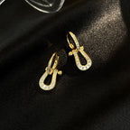??Loco?¡¥FORCE 10 FULL DIAMOND DROP EARRINGS MEDIUM MODEL