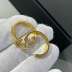 ??Loco?¡¥LOVE DIAMOND GOLD HOOP EARRINGS