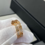 ??Loco?¡¥LOVE DIAMOND PINK GOLD HOOP EARRINGS