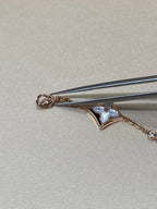 ??Loco?¡¥STAR 4 MOTIF MOP DIAMOND PINK GOLD BRACELET