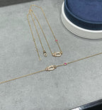 ??Loco?¡¥FORCE 10 DIAMOND PINK GOLD NECKLACE