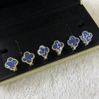 ??Loco?¡¥CLOVER PIETERSITE MEDIUM STUD EARRINGS