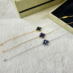 ??Loco?¡¥CLOVER 1 MOTIF PIETERSITE BRACELET