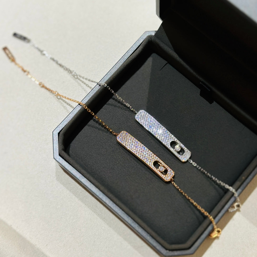 [moco jewelrys]MOVE CLASSIQUE DIAMOND PAVED BRACELET