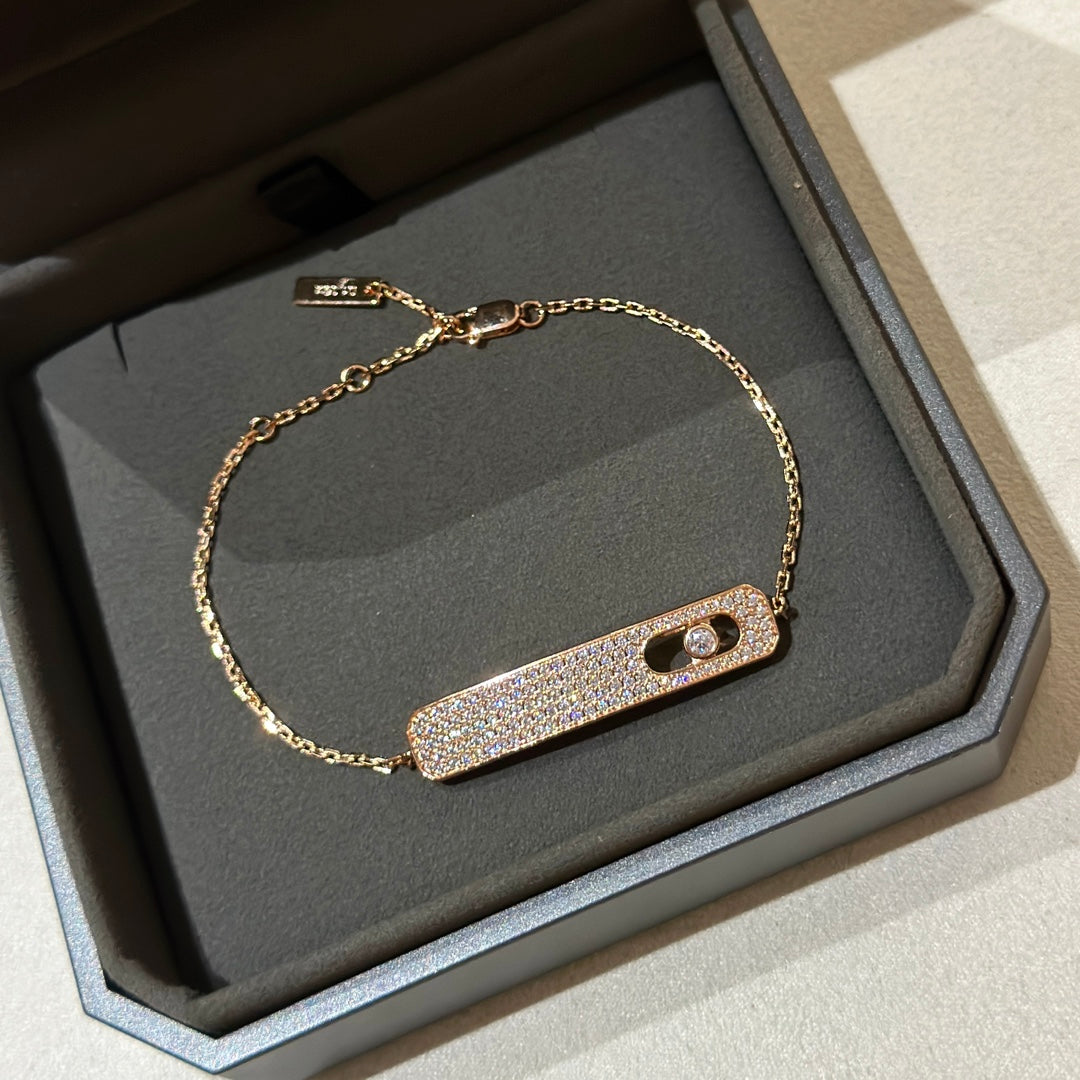 [moco jewelrys]MOVE CLASSIQUE DIAMOND PAVED BRACELET