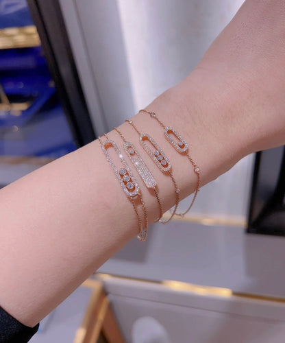 [moco jewelrys]MOVE CLASSIQUE DIAMOND PAVED BRACELET