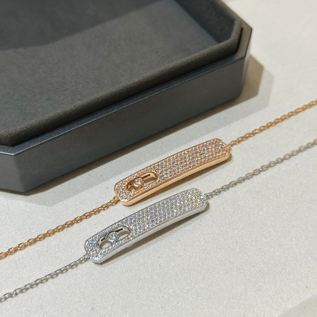 [moco jewelrys]MOVE CLASSIQUE DIAMOND PAVED BRACELET