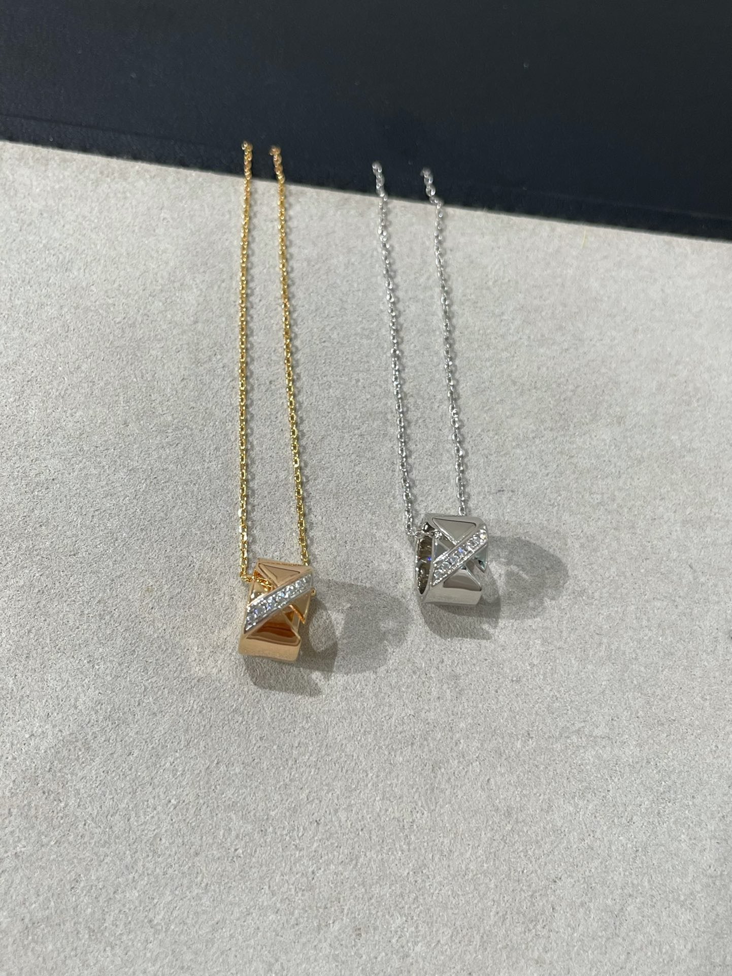 [moco jewelrys]LIENS EVIDENCE DIAMANT-KETTE