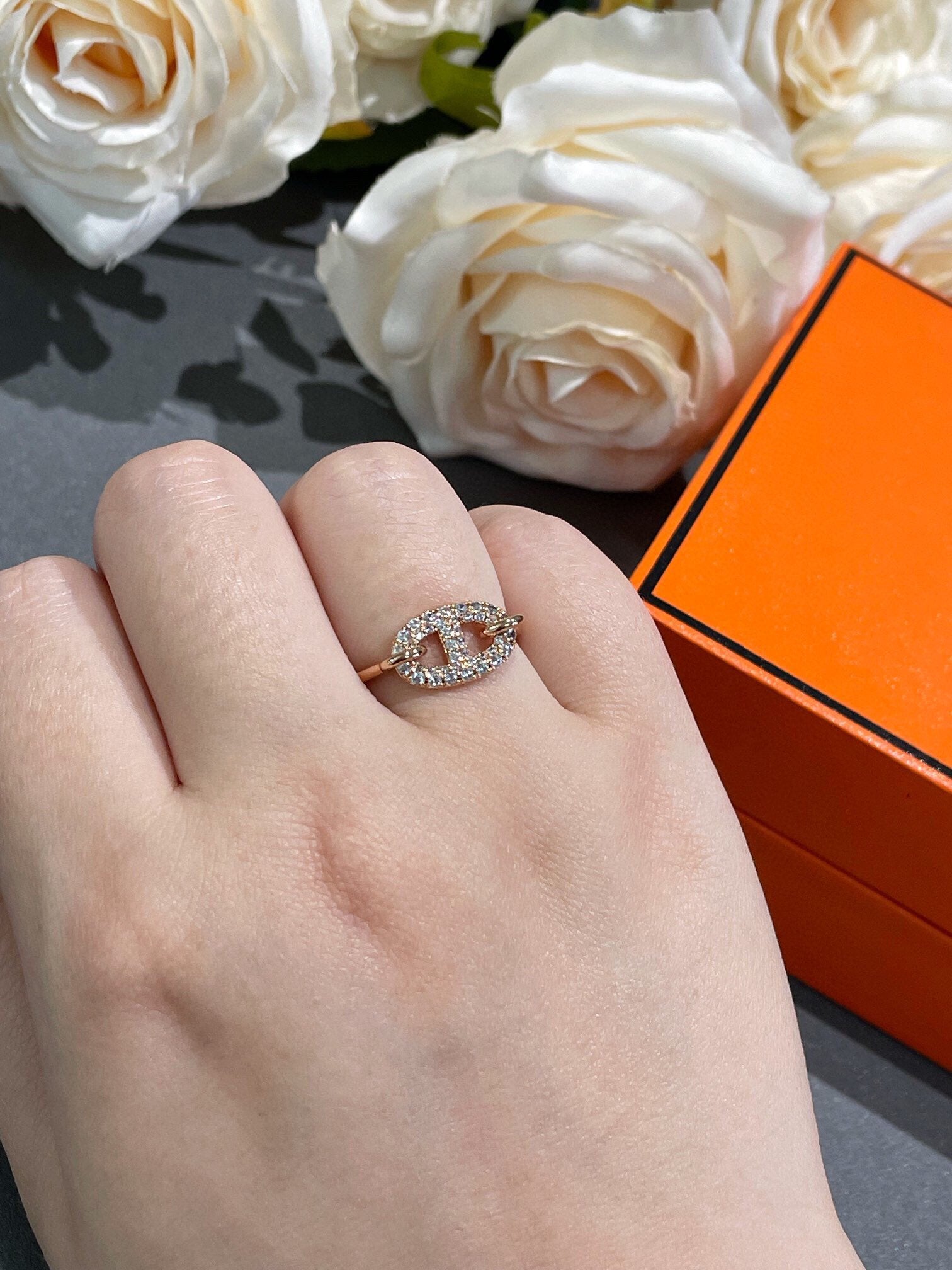 ??Loco?¡¥RONDE SMALL DIAMOND RING