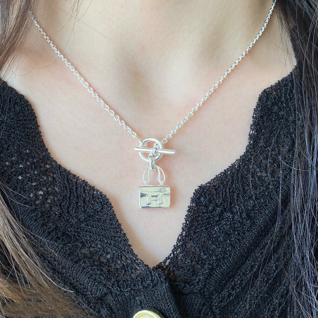 ??Loco?¡¥CONSTANCE PEDANT SILVER NECKLACE