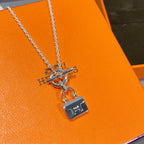 ??Loco?¡¥CONSTANCE PEDANT SILVER NECKLACE